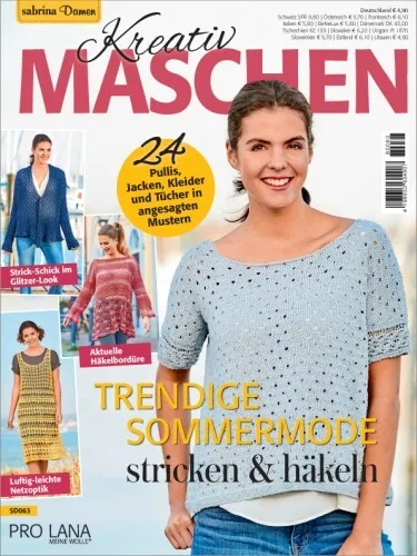 MASCHEN Kreativ Trendige Sommermode stricken & häkeln Pro Lana SD063