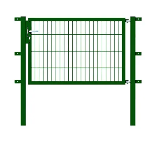 Alberts 647193 Einzeltor Flexo | Grün, verschiedene Breiten und Höhen - Kategorie: Zäune und Tore, ideal für Sicherheit und Sichtschutz in Ihrem Garten. Robuste Stahlkonstruktion, feuerverzinkt und kunststoffbeschichtet für lange Haltbarkeit.