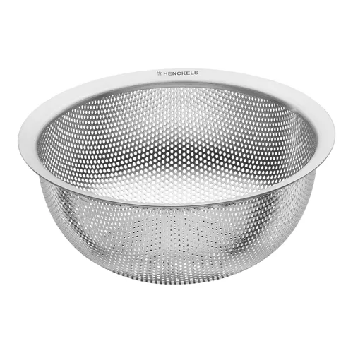 Henckels by Zwilling Küchensieb Trio - Hochwertiges Küchensieb aus Metall, feinmaschig für präzises Abseihen – der perfekte Küchenhelfer für jede Kochsituation.