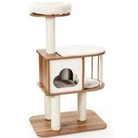 Produktbild Costway Kratzbaum aus Holz in Braun – 68 x 48 x 117 cm