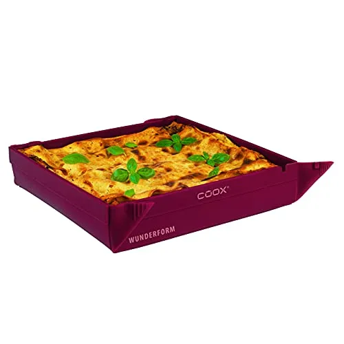 coox Silikon Auflaufform für Blechkuchen und Aufläufe