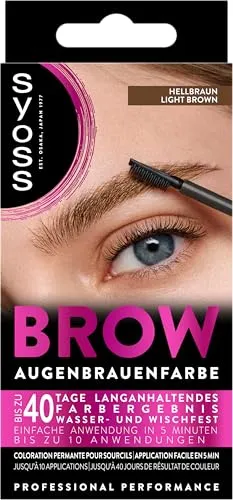 syoss Augenbrauenfarbe Hellbraun 5-1 (17 ml) von syoss