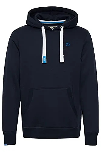 SOLID SDBennHood Herren Kapuzenpullover - Insignia Blue - Kapuzenpullover für Herren, aus hochwertiger Baumwollmischung, mit weichem Fleece-Innenstoff und praktischer Kängurutasche – ideal für Freizeit und Sport.