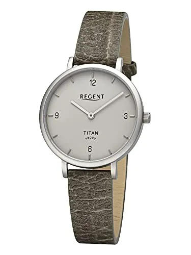 Regent Titan-Uhr für Damen Grün/Grau BA-694