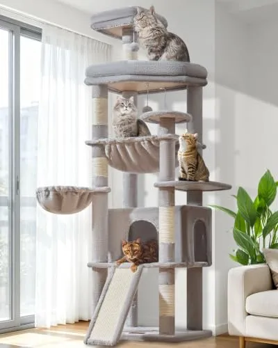 Taoqimiao 183CM Kratzbaum Groß XXL für Katzen von Taoqimiao