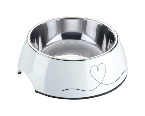 Hunter Tierbedarf Futternapf Melamin-Napf Valencia weiß