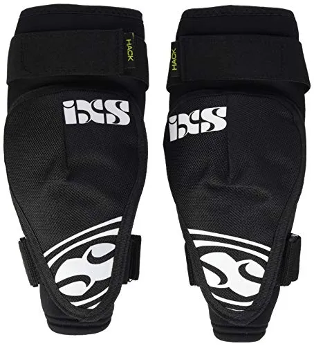 IXS Kinder Knee Guard Hack Knieschoner, Black, L von iXS