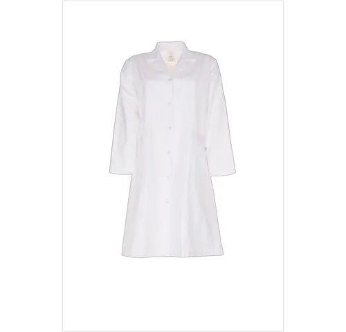 Damen-Mantel 1602 reinweiß, Größe 38 - Berufsmantel in reinweiß, Größe 38, ideal für professionelle Anwendungen und sorgt für ein gepflegtes Erscheinungsbild in der Arbeitswelt.