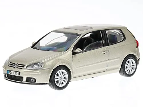 Schuco VW Golf 5 2-Türer beige Modellauto 1:43