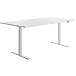Topstar Schreibtisch E-Table, elektrisch höhenverstellbar, 180 cm - Kinderschreibtisch mit hochwertigem Elektroantrieb und 2 Motoren, ideal für ergonomisches Arbeiten und individuelles Einstellen der Höhe.