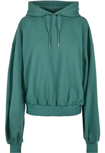 Urban Classics Damen TB4084 - Oversized Terry Hoody - Kapuzenpullover aus Bio-Baumwolle mit tonalem Kordelzug und weiten Ärmeln, perfekt für einen lässigen Look. Entdecken Sie mehr stylishe Streetwear im Urban Classics Brand Store.