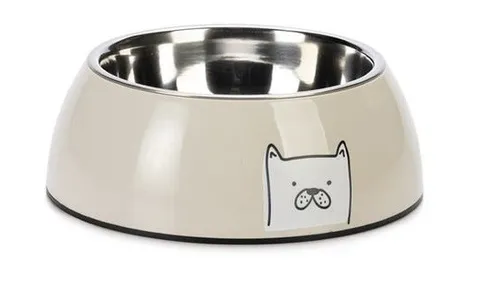 Karlie Hundenapf Elize 480ml hellgrau Futternapf Wassernapf Hunde