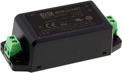 MEANWELL MPM-30-48ST, Medizinisches Netzteil, single output, offen, Modul 30,2W 48V 0,63A Schraub