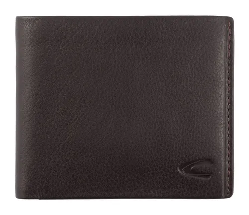 camel active Atlanta 4 CC + Coin Wallet S Brown - Herren-Geldbörsen mit RFID Blocker, bietet Platz für 4 Karten und überzeugt durch hochwertige Verarbeitung. Maße: 10,5 x 9,0 x 2,0 cm.
