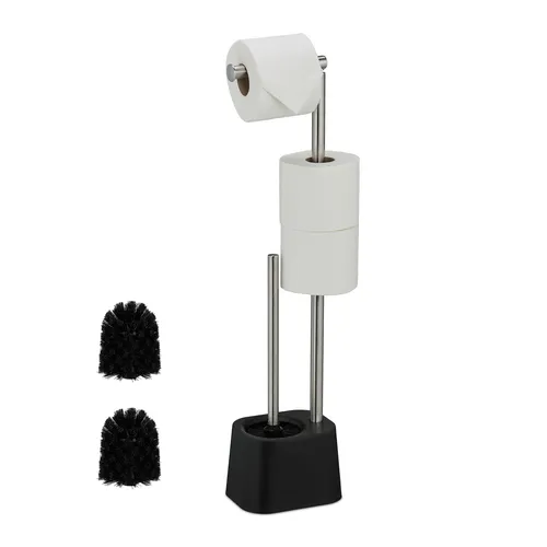 WC Garnitur Klobürstengarnitur Klopapierhalter WC-Ständer Toilettenpapierhalter