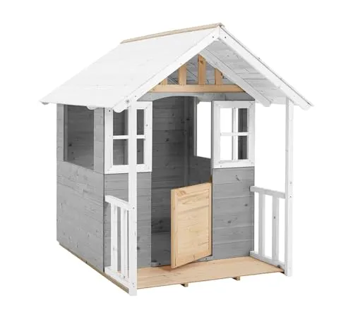 TP Toys Holz Spielhaus Valli | 137x121x140 cm
