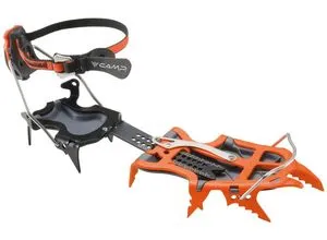 C.A.M.P. Alpinist Tech - Steigeisen - Eisklettern, leichtes Design für optimales Eindringen in Eis, mit T-Monozacken und sekundären Frontzacken für maximale Stabilität.