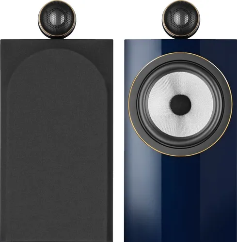 Bowers und Wilkins 705 S3 Signature Midnight Blue Regallautsprecher Paar B Ware