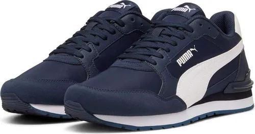 Puma ST Runner v4 Sneaker - Blau (Schuhgröße: 40.5 EU) - Erlebe den Klassiker neu! Die Puma ST Runner v4 kombiniert Retro-Style mit modernem Komfort dank SOFTFOAM+ Einlage. Ideal für den Alltag – bequem und stylisch für jeden Schritt.