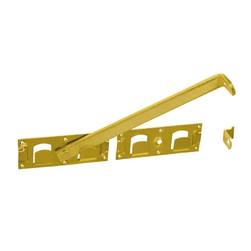 Doppeltorüberwurf Schlagladenüberwurf Torriegel - DMX Qualität - Robuster Türriegel aus hochwertigem Stahl, wetterfest und korrosionsgeschützt. Ideal für Gartentore und Holztüren, einfach zu montieren und langlebig.