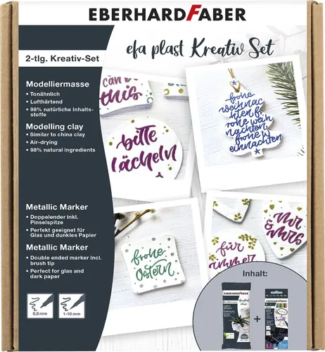 EBERHARD FABER Modelliermasse-Set EFA Plast Kreativ-Set