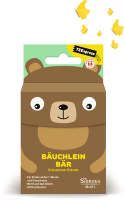 Sidroga TEExpress Bäuchlein Bär 15X0.3 g von Uriach Germany GmbH