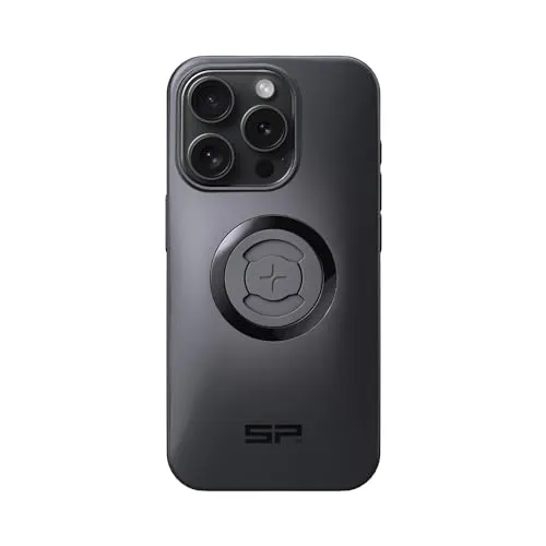 SP Connect Phone Case SPC+ für Apple iPhone 15 Pro - Handyhülle mit ultradünnem Design und vielseitigen Montageoptionen, inklusive Magnetring für magnetische Nutzung und MagSafe®-Kompatibilität – hervorragender Schutz für Ihr iPhone.