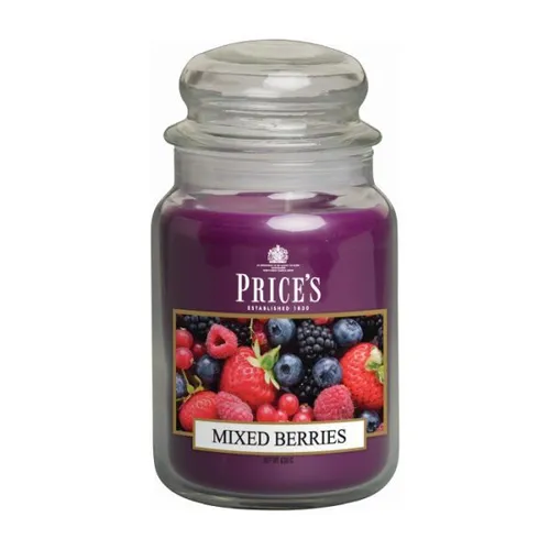  Prices Candles Duftkerze Mixed Berries 630g Bonbonglas 31,59 EUR/kg