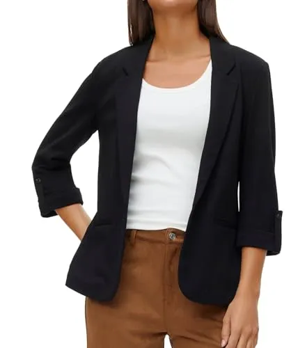 VERO MODA VMEVA Damen Blazer in schwarz von VERO MODA