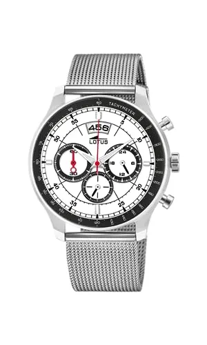 Lotus HerrenArmbanduhr Chronograph Quarz Edelstahl 10138/1
