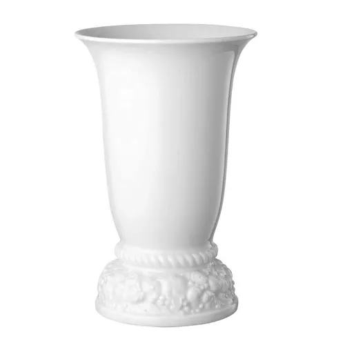 Rosenthal Dekovase Maria Weiss 22 cm - Elegante Porzellanvase in Weiß, handgefertigt und ideal für stilvolle Dekoration in jedem Raum.