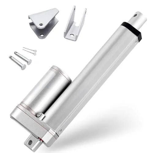 DCHOUSE 1000N 250mm Hub max Linearantrieb, DC 12V-Motor Lineartechnik-Aktuatoren für elektronische, Medizinische, Elektrische Türöffner und Automatisier ungsanwendungen