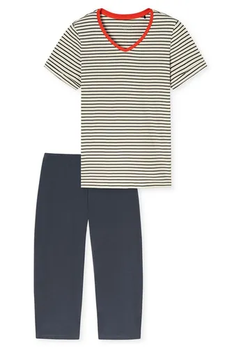 Schiesser Schlafanzug Schlafanzug 3/4 kurzarm