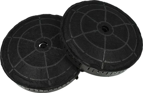 vhbw 2x Aktivkohlefilter kompatibel mit Bosch DBB66AF60, DBB66AF60/01, DBB96AF50/01, DBB96AF50, DBB66AF50/01, DBB66AF50 Dunstabzugshaube - 17,2 cm