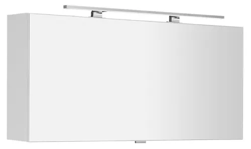 Sapho CLOE Spiegelschrank mit LED Beleuchtung, 120x50x18cm, weiß - Moderner Spiegelschrank mit LED-Beleuchtung und integrierter Steckdose. Ideal für die tägliche Nutzung, sorgt für eine stilvolle und praktische Ergänzung in Ihrem Badezimmer.