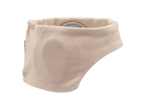 Dooky Baby Gehörschutz, Stirnband für Babys von 0–12 Monaten (Baby Lärmschutz aus weicher Baumwolle mit Silikon-Ohrpolstern, ultraleicht, verstellbar, atmungsaktiv) Beige/Weiß