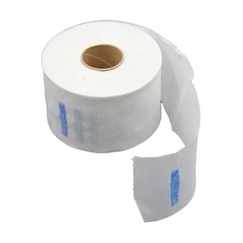 Milageto Barber Nackenband, Friseur-Nackenband -Nackenschutz Papierstreifen Friseurkragen, Weiß