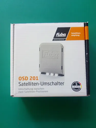 Schalter DISEQC-2 Ausgänge FUBA OSD 201