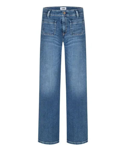 Cambio 5-Pocket-Hose in Summer Glam Used - Modische 5-Pocket-Hose aus 97% Baumwolle und 3% Elasthan, ideal für lässige Anlässe. Pflegeleicht und bequem für jeden Tag.
