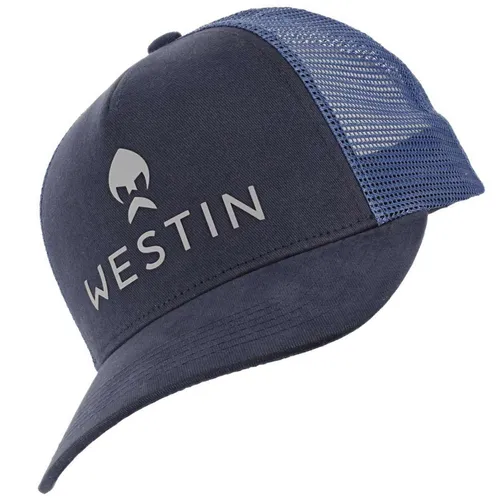 Westin Trucker Cap Ombre Blue - Angler Cappy mit verstellbarem Schirm - Stylische Angelmütze in Ombre Blue, ideal für Freizeit und Sport. Verstellbare Größe sorgt für perfekten Sitz. Perfekt für Angler und Outdoor-Enthusiasten.