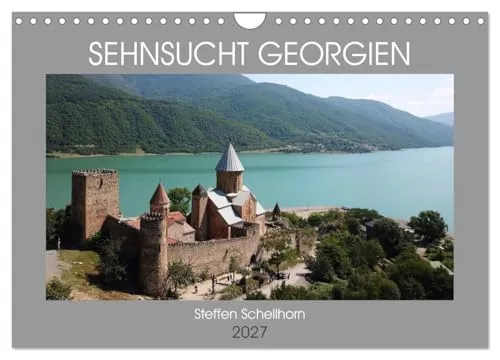 Sehnsucht Georgien Wandkalender 2027 DIN A4 quer von CALVENDO