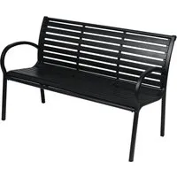 ebuy24 Kira Gartenbank Schwarz in schwarz von ebuy24