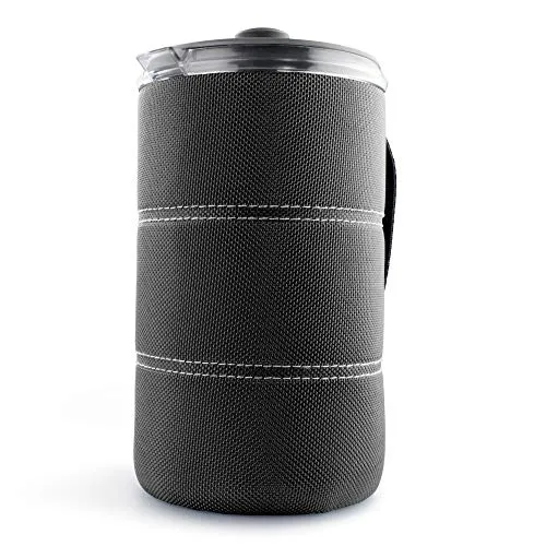 GSI Outdoors JAVAPRESS 30 OZ Kaffeemaschine - Kaffeepresse aus bruchfestem Copolyester, BPA-frei, mit patentierter Kolbenmechanik für perfekten Kaffee ohne Schlamm, ideal für unterwegs.