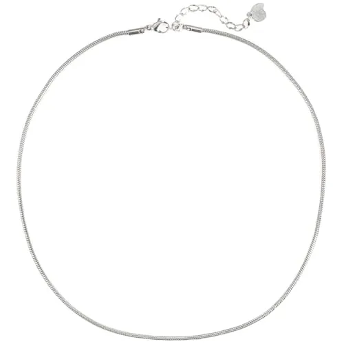 Happiness Boutique Damen Runde Schlangenkette | Elegante Wasserfeste Edelstahl-Kette in Gold, Roségold und Silber - Ketten für Damen – Langlebige, wasserfeste Edelstahl-Schlangenkette, perfekt für jeden Anlass und sorgt für einen stilvollen Look ohne Kompromisse.