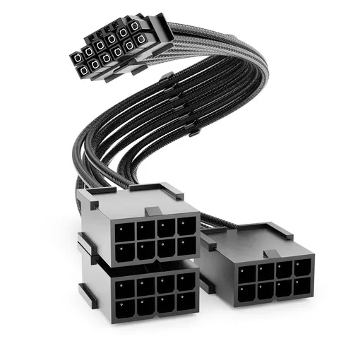PCIe 16pin (12+4pin) Stecker auf 3x8(6+2pin) Grafikkarte Für 4080/4090/5070/5080