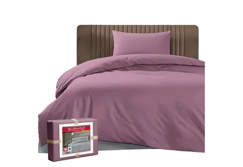 DecoHomeTextil Heimtextilmanufaktur Bettwäsche Set Bettgarnitur mit Reißverschluss Polycotton Uni