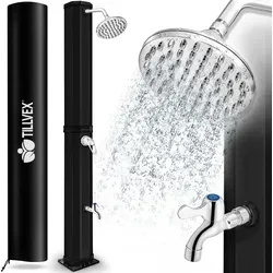 tillvex Solardusche 35L Schwarz