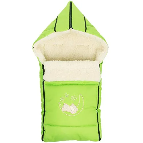 Goldkids Winter Fußsack für Kinderwagen und Babyschalen