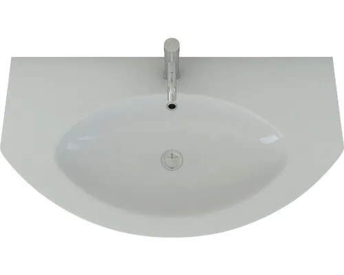 Baden Haus Möbelwaschtisch Eden 91 x 52 cm weiß glänzend 50177