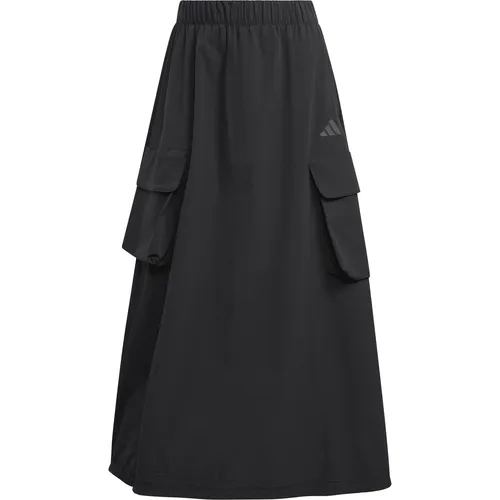 adidas City Tech A-Linien Rock Damen in Schwarz, Größe M von adidas